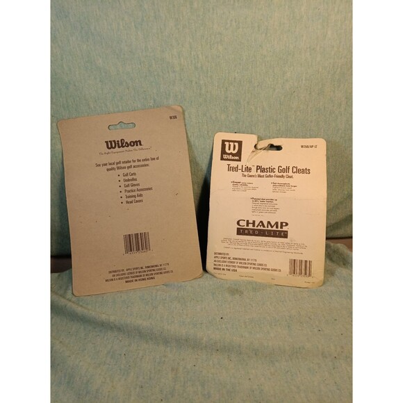 Wilson Golf Spike Wrench Tool W306 and cleats, NEW - Picture 2 of 2